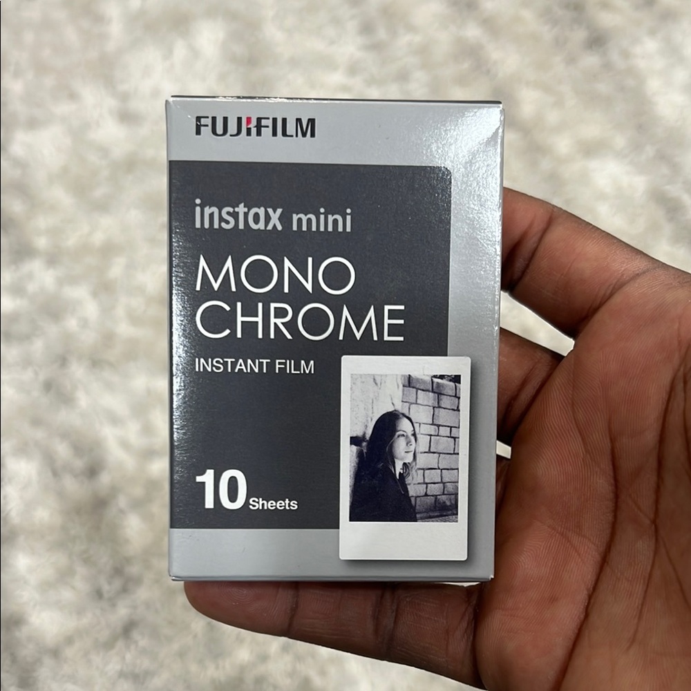 Fujifilm Instax Mini Monochrome Instant Film - Gray
